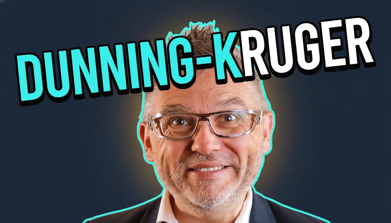 L'effet Dunning-Kruger : pourquoi les moins compétents sont les plus sûrs d'eux